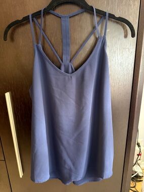 Naked Zebra Flowy Halter Tank Top